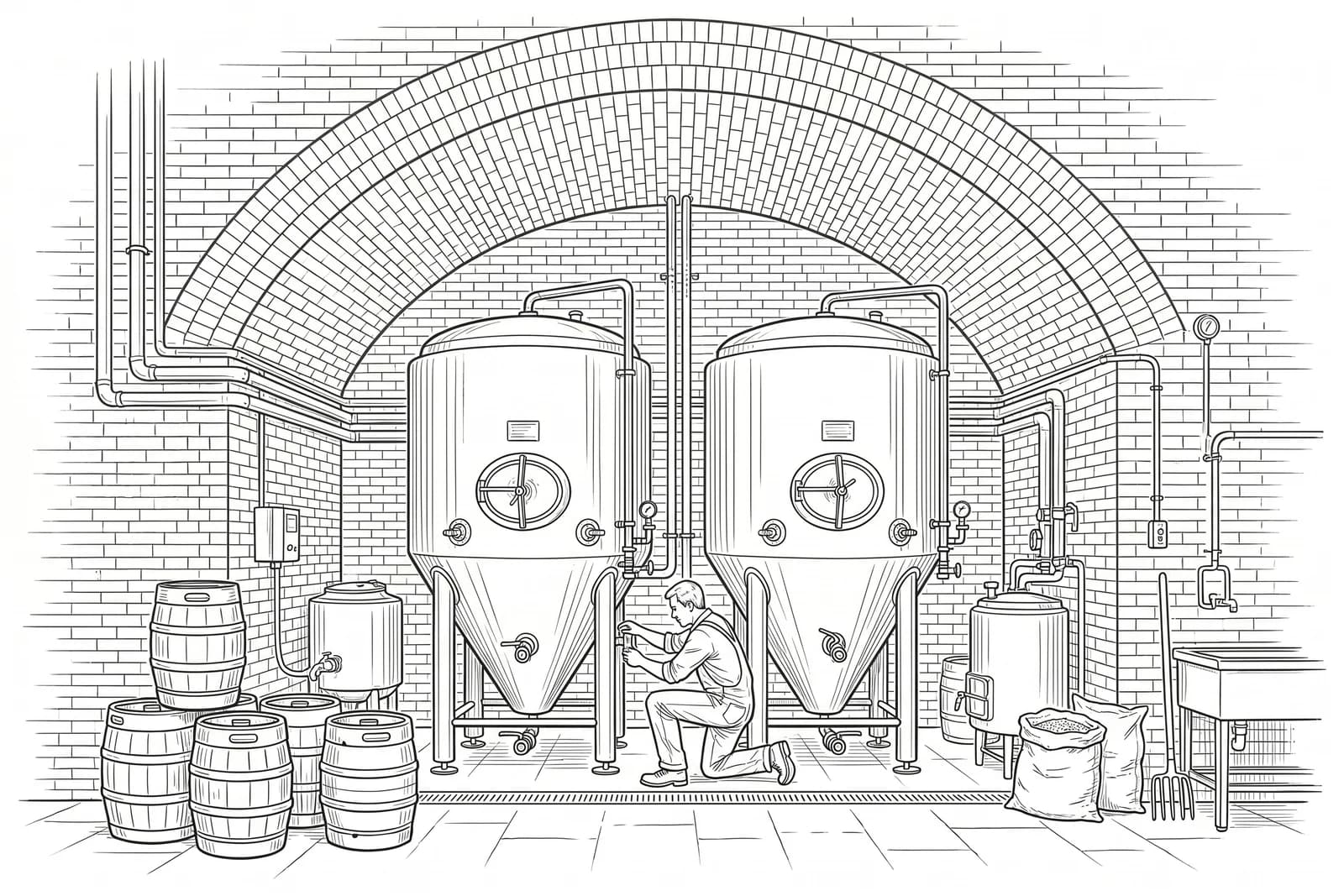 Brewery operating inside a railway arch